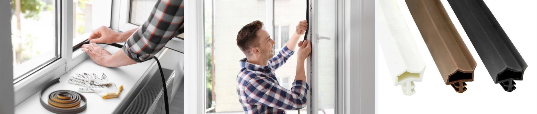 Dichtungen für Fenster und Türen