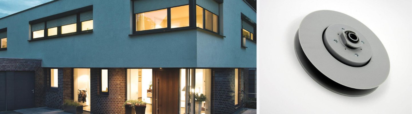 Rollladen-Gurtscheiben für Stahlwellen - GÜRTLER.shop