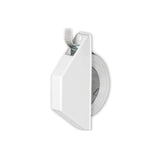 Abdeckung für Mini-Halbeinlassgurtwickler, Farbe: Weiß, LA 135mm