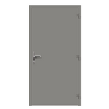 Aluminium-Haustür ADREA 75 von Aluhaus in Graualuminium RAL 9007, Innenansicht