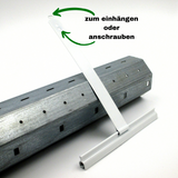 Aufhängefeder (4 Stk) für alte Rollladenpanzer, 150x190mm, beschichtet