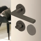 Drückergarnitur Ultra 1025, Titan satin