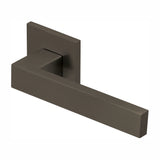 Drückergarnitur Ultra 1040Q Quadrat, Titan satin