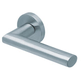 Drückergarnitur SCOOP 1206, Edelstahl matt-Drückergarnitur-SCOOP-GÜRTLER.shop