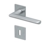 Drückergarnitur Formspiele 8010Q Quadrat, Chrom matt