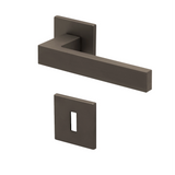 Drückergarnitur Formspiele 8040Q Quadrat, Titanium matt