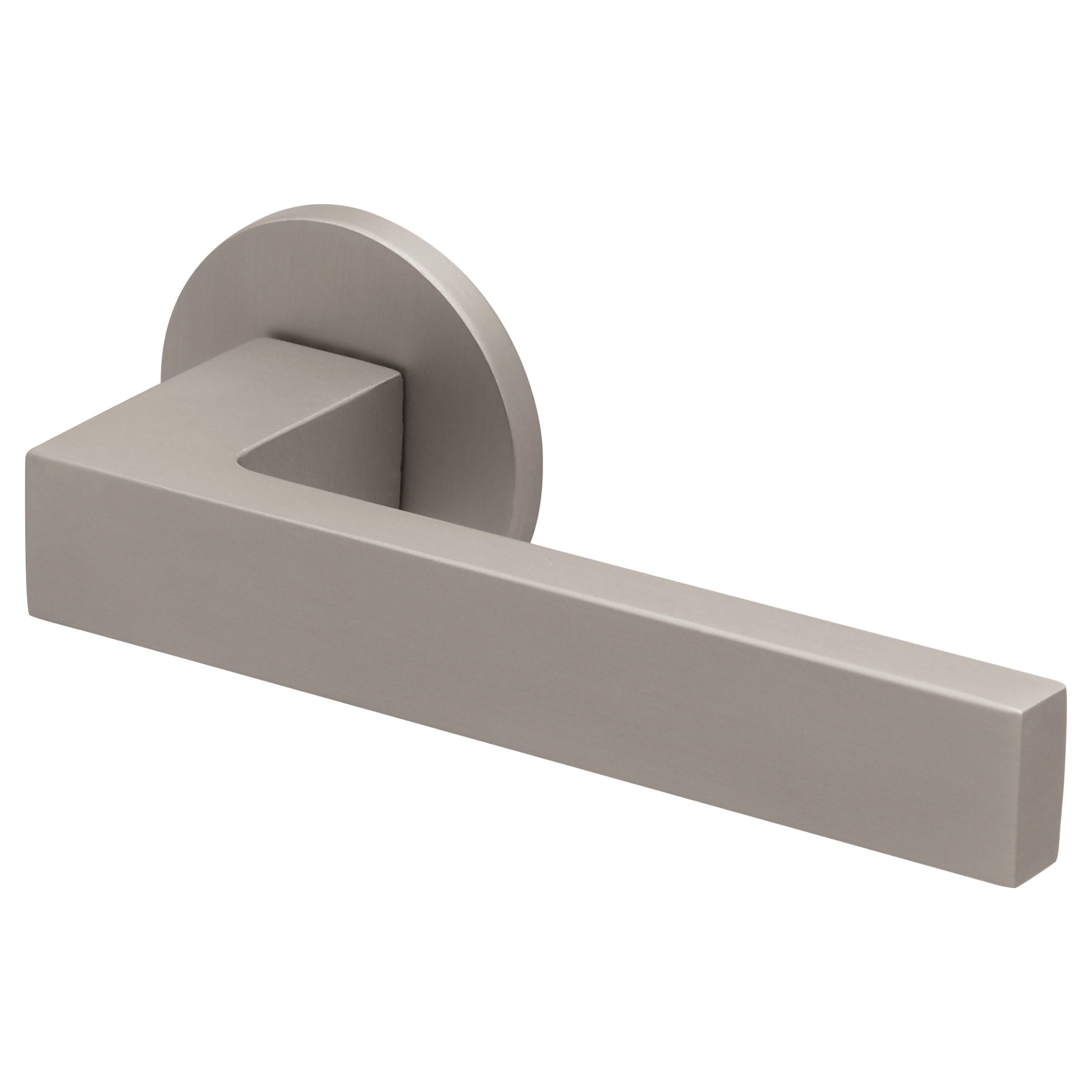 Drückergarnitur Formspiele 8040, Nickel satin-Drückergarnitur-SCOOP-GÜRTLER.shop