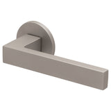Drückergarnitur Formspiele 8040, Nickel satin-Drückergarnitur-SCOOP-GÜRTLER.shop