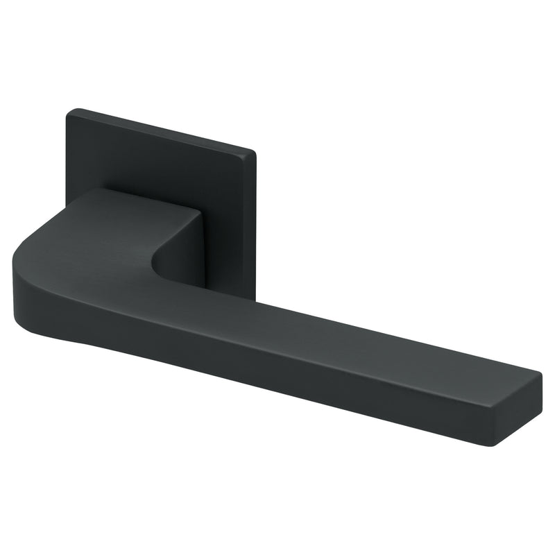 Drückergarnitur Formspiele 8044Q Quadrat, Black satin-Drückergarnitur-SCOOP-GÜRTLER.shop