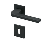 Drückergarnitur Formspiele 8044Q Quadrat, Black satin