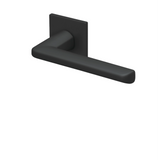 Drückergarnitur Formspiele 8050Q Quadrat, Black satin