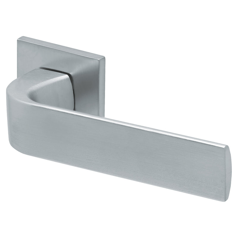 Drückergarnitur Formspiele 8077Q Quadrat, Chrom matt-Drückergarnitur-SCOOP-GÜRTLER.shop