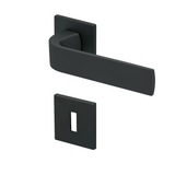 Drückergarnitur Formspiele 8077Q Quadrat, Black satin