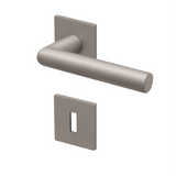 Drückergarnitur Formspiele 8106Q Quadrat, Nickel satin
