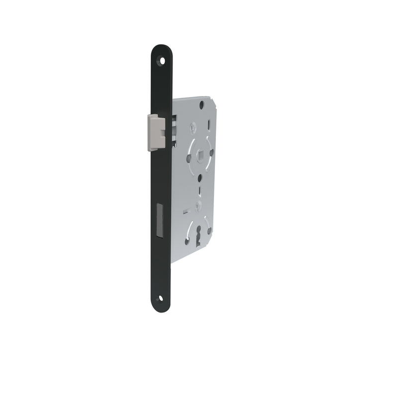 Einsteckschloss SCOOP BB 20/55/72/8 Klasse 1, Black satin-Einsteckschloss-SCOOP-Links (DIN L)-GÜRTLER.shop