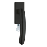 Fenstergriff SCOOP Form 1085, Schwarz matt