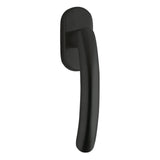 Fenstergriff SCOOP Form 1085, Schwarz matt