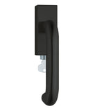 Fenstergriff SCOOP Form 1104, Schwarz matt