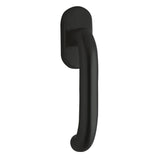 Fenstergriff SCOOP Form 1104, Schwarz matt