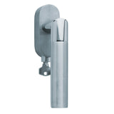 Fenstergriff SCOOP 1212 Edelstahl matt oval abschliessbar