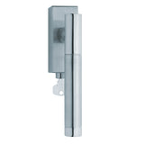 Fenstergriff SCOOP 1275 Edelstahl matt eckig abschliessbar