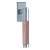 Fenstergriff SCOOP 1x74 Edelstahl matt eckig