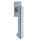 Fenstergriff SCOOP 2009 Edelstahl matt eckig