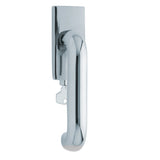 Fenstergriff SCOOP 2104 Edelstahl poliert eckig abschliessbar