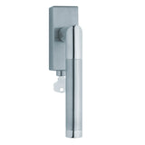 Fenstergriff SCOOP 2106 Edelstahl matt eckig abschliessbar