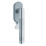 Fenstergriff SCOOP 2106 Edelstahl matt oval abschliessbar