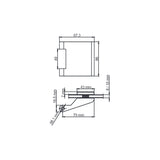 Glastürbeschlag CLASSICO Beschlagset, Edelstahl matt-Glastürbeschlag-GRIFFWERK-GÜRTLER.shop