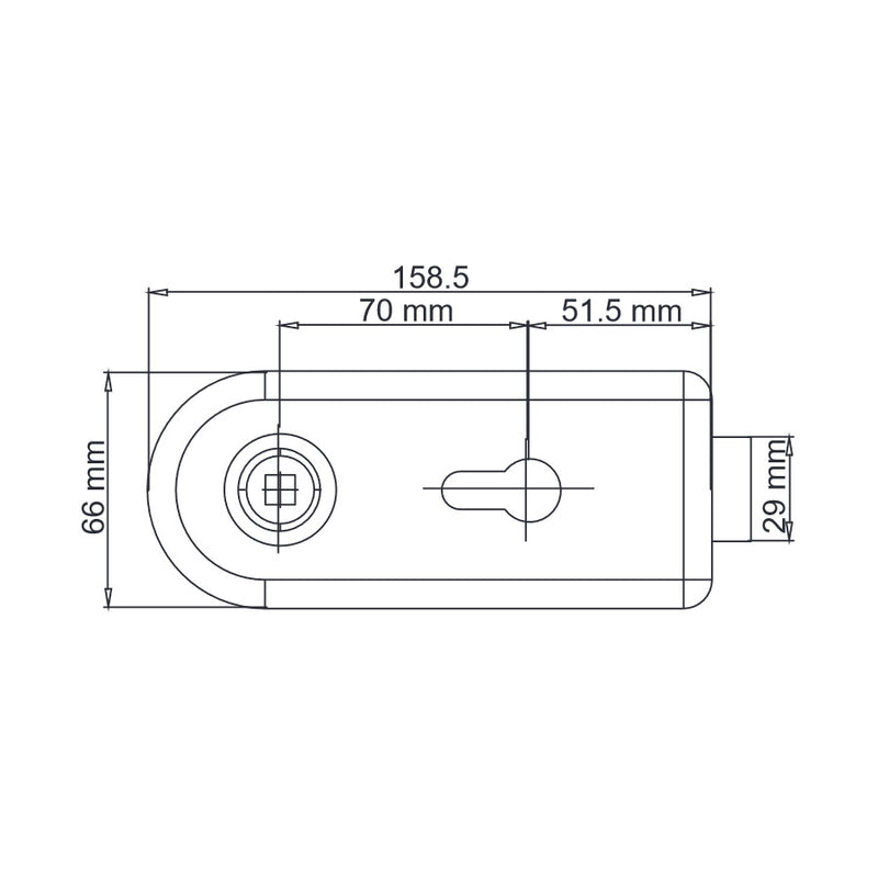 Glastürbeschlag CLASSICO Beschlagset, Edelstahl matt-Glastürbeschlag-GRIFFWERK-GÜRTLER.shop