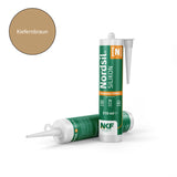Silikon Dichtstoff Nordsil N, Farbe: Kiefernbraun 310ml (1 Karton VE=15 Stück)