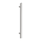 Aluhaus Stoßgriff Q10 Edelstahl matt