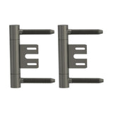 Türband (Paar) 3-teilig, für Stahlzargen, GRIFFWERK AXUM 9300 Kaschmirgrau