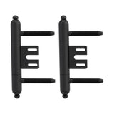 Türband (Paar) 3-teilig, für Stahlzargen, GRIFFWERK AXUM 9302 Graphitschwarz