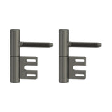 Türband (Paar) 2-teilig, für Stahlzarge, GRIFFWERK AXUM 9200 Kaschmirgrau