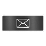 Zusatzschild "Brief" für Paketboxen