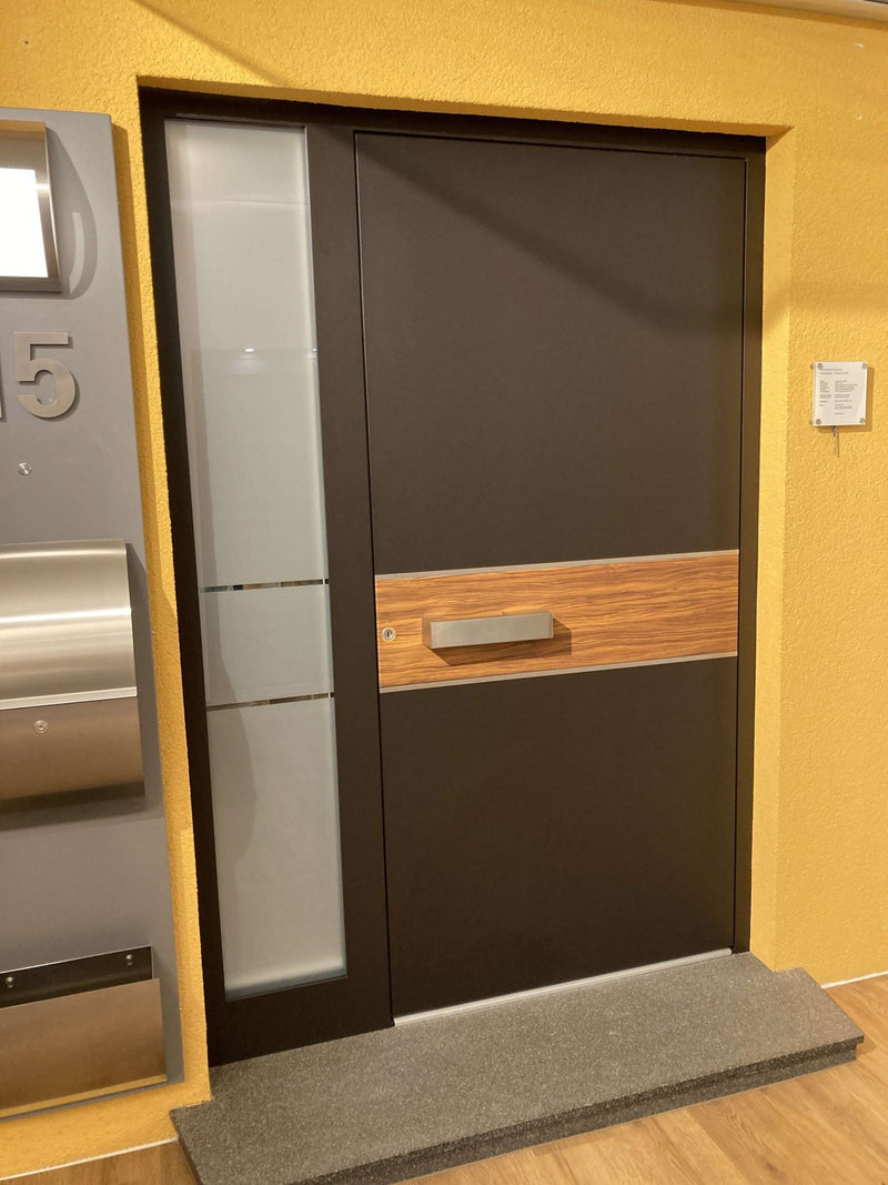 Alu-Haustür KOMPOtherm E-280 mit 1x Seitenteil - GÜRTLER.shop