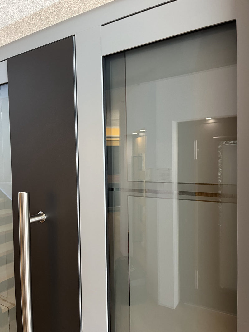 Alu-Haustür KOMPOtherm Modell 3400 mit Seitenteil - GÜRTLER.shop