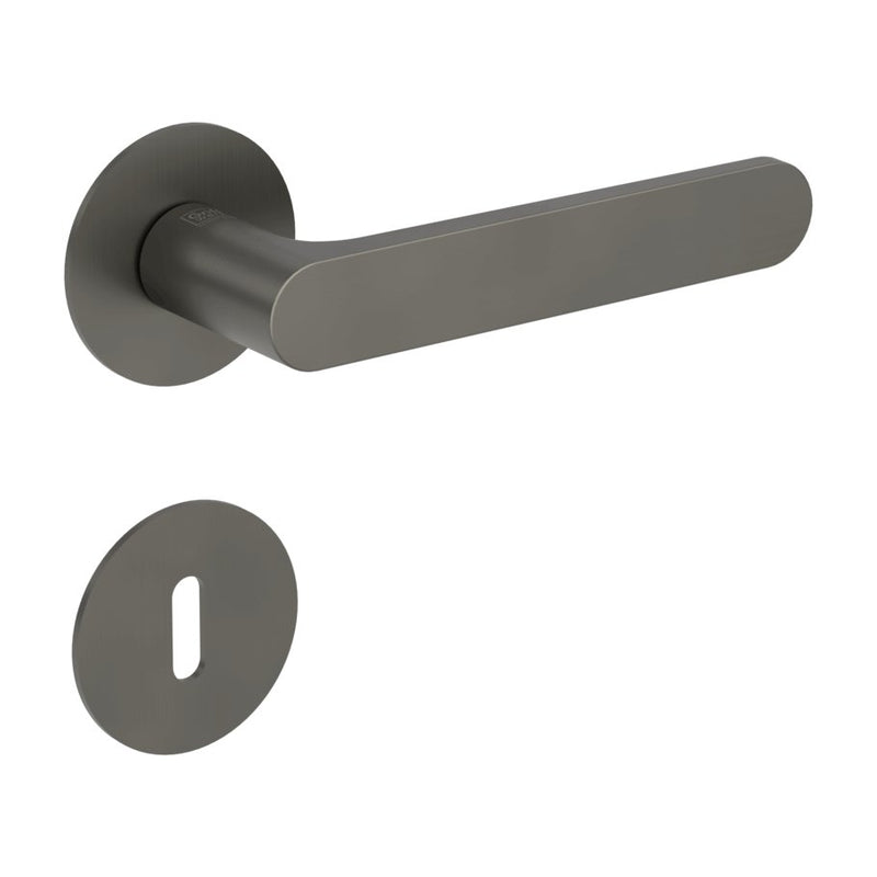Drückergarnitur AVUS Piatta S Soft2Touch Kaschmirgrau - GÜRTLER.shop