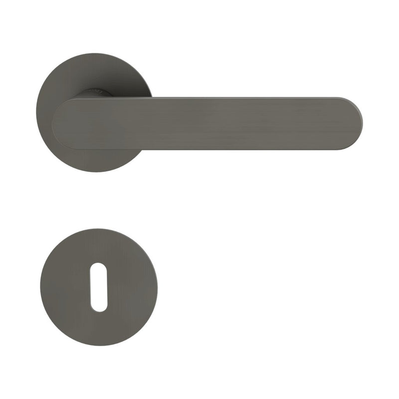 Drückergarnitur AVUS Piatta S Soft2Touch Kaschmirgrau - GÜRTLER.shop