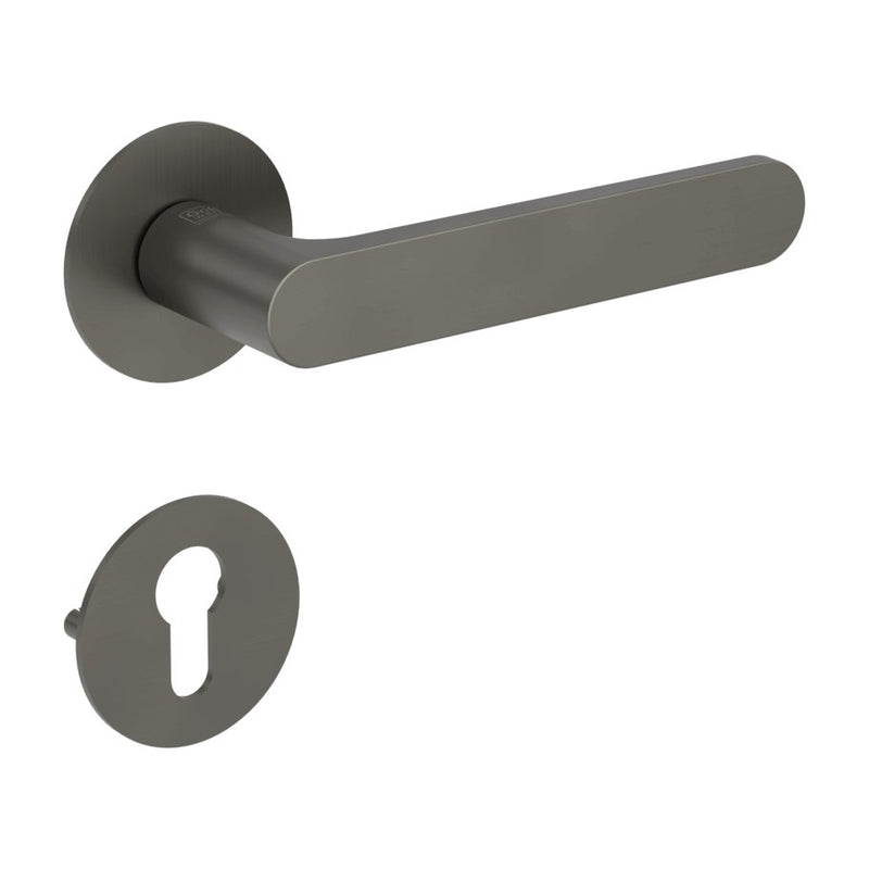 Drückergarnitur AVUS Piatta S Soft2Touch Kaschmirgrau - GÜRTLER.shop