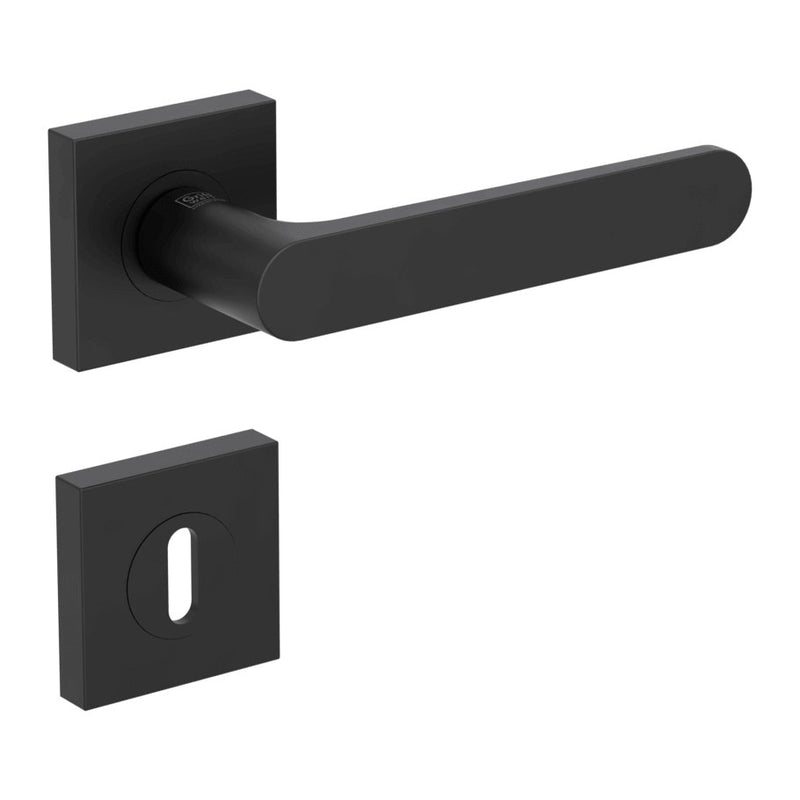 Drückergarnitur AVUS Quattro Soft2Touch Graphitschwarz - GÜRTLER.shop