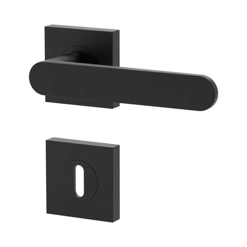 Drückergarnitur AVUS Quattro Soft2Touch Graphitschwarz - GÜRTLER.shop