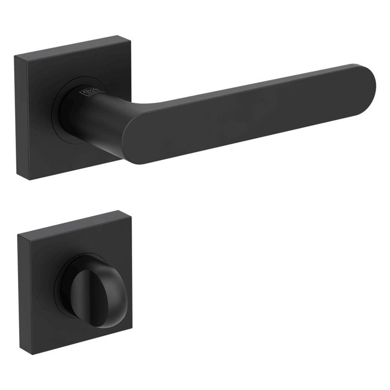 Drückergarnitur AVUS Quattro Soft2Touch Graphitschwarz - GÜRTLER.shop