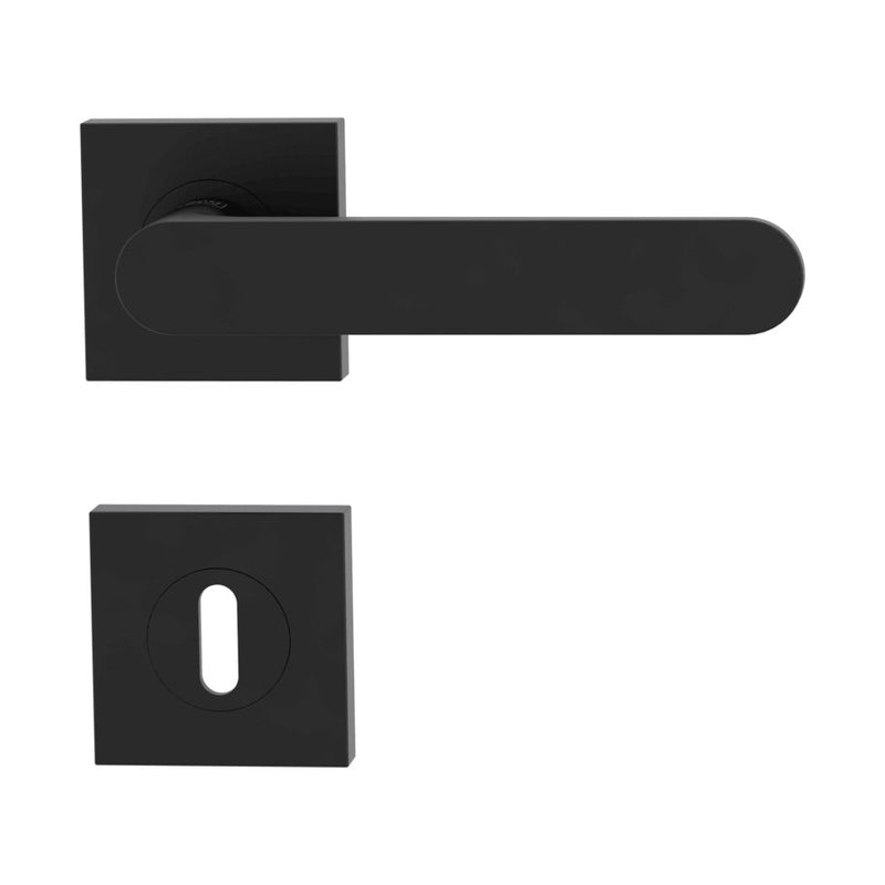 Drückergarnitur AVUS Quattro Soft2Touch Graphitschwarz - GÜRTLER.shop