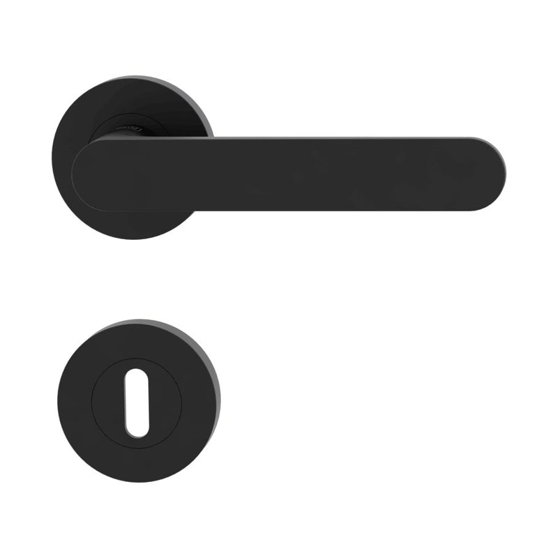Drückergarnitur AVUS Soft2Touch Graphitschwarz - GÜRTLER.shop