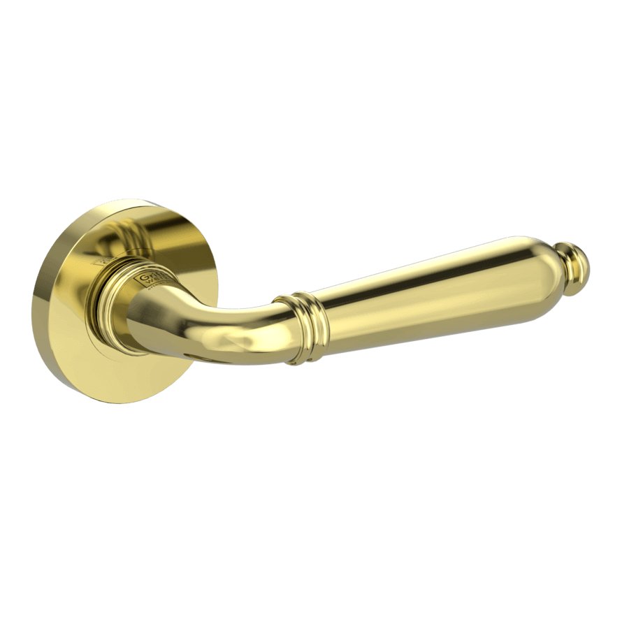 Drückergarnitur CAROLA Messing-Optik - GÜRTLER.shop