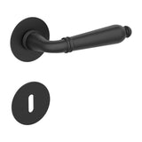 Drückergarnitur CAROLA PIATTA S, Graphitschwarz - GÜRTLER.shop